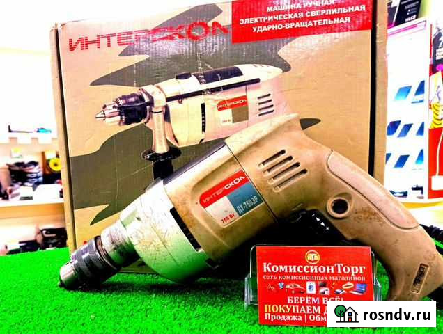 Шуруповерт-дрель Интерскол ду-750эр Гурьевск - изображение 1