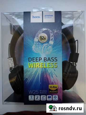 Блютуз наушники Hoco w25 Симферополь - изображение 1
