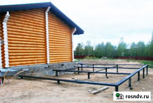 Сваи на фундамент 89 мм. Расчет 14 шт. Монтаж Красногорск - изображение 1