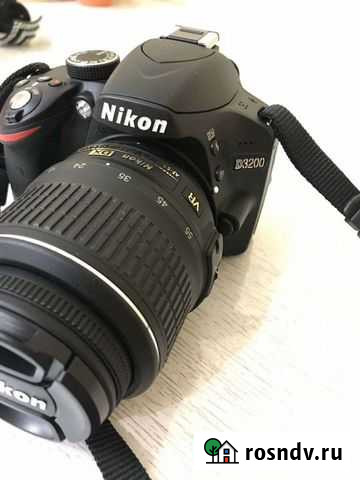 Зеркальный фотоаппарат nikon d3200 Кропоткин - изображение 1