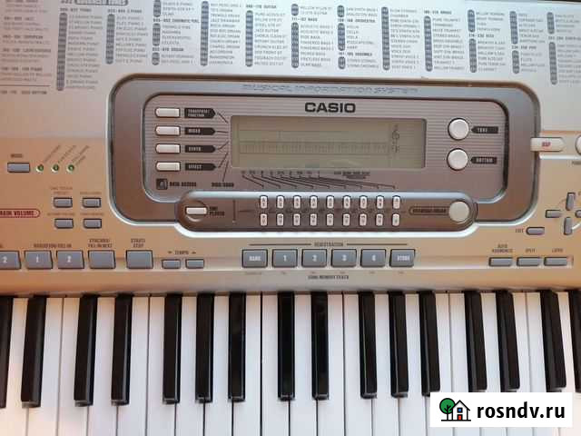 Синтезатор casio wk-3200 wk-3700 Магадан - изображение 1