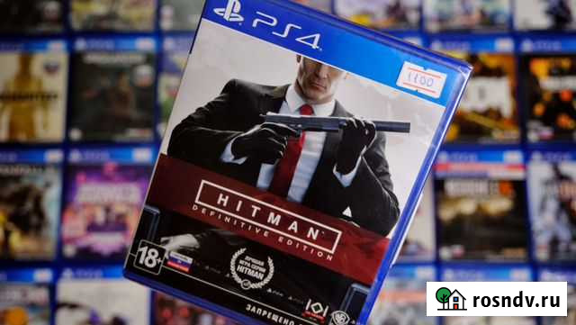 Hitman Definitive edetion игра PS4 (запечатан) Электросталь - изображение 1