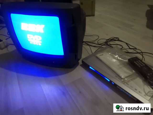 Телевизор +DVD проигрыватель Майкоп - изображение 1