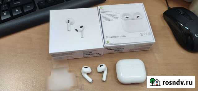 AirPods 3 в отличном качестве Улан-Удэ - изображение 1
