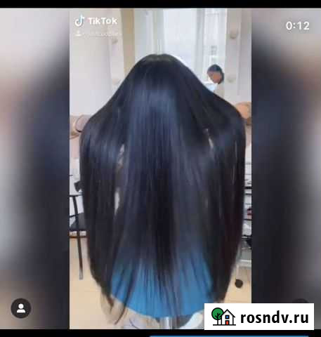 Волосы натуральные,черные Томск - изображение 1
