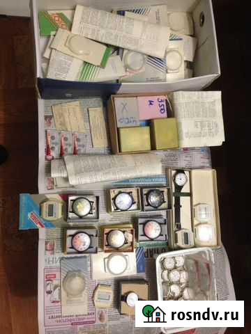 СССР-Часы в упаковках,механ.и кварцев.новые Владикавказ - изображение 1