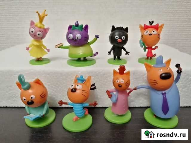 Серия из чупа-чупс Три кота -2 Санкт-Петербург - изображение 1