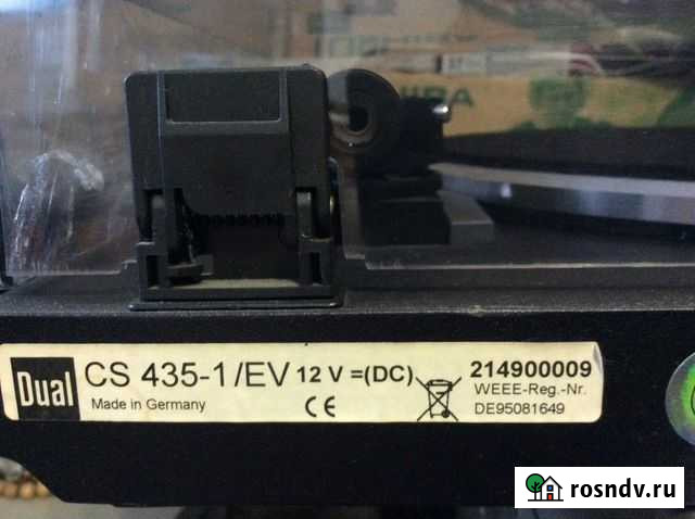 Dual CS 435-1\EV проигрыватель новый с коробкой Киров - изображение 1