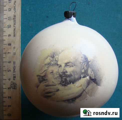 Ёлочные шары Агитация (декаль) Елец - изображение 1