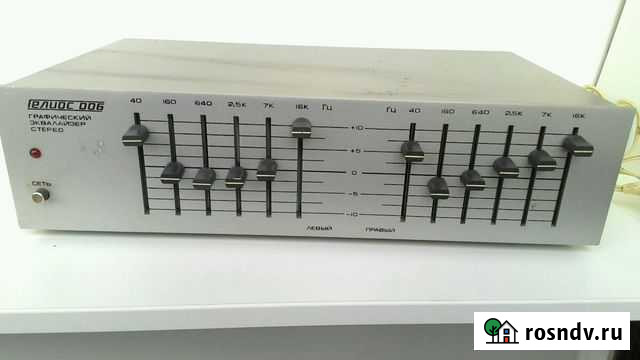 Графический эквалайзер Гелиос 006-стерео Тольятти - изображение 1