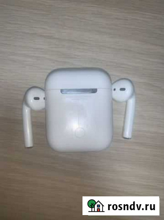 Наушники apple airpods 1 оригинал Тверь - изображение 1