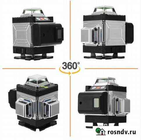 Лазерный уровень 4D 16 линий с пультом, вариант 2 Энгельс