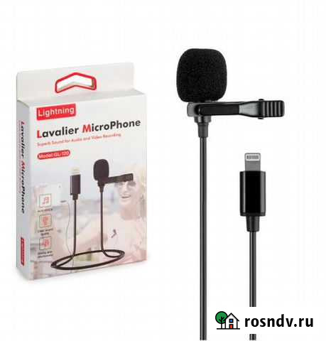 Петличный микрофон Lightning iPhone Калининград - изображение 1