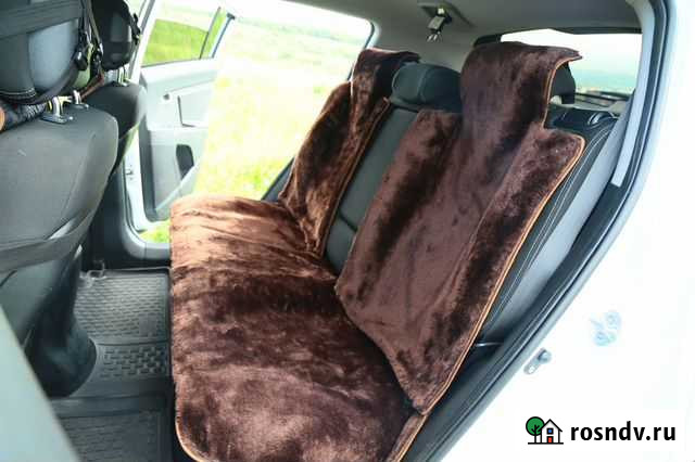 Меховые накидки на заднее сидение Ижевск - изображение 1