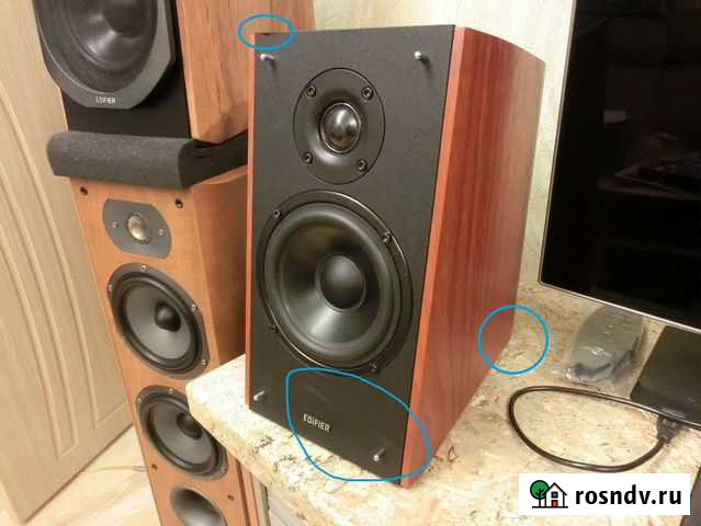 Колонки Edifier 1900 c дефектами Тула - изображение 1