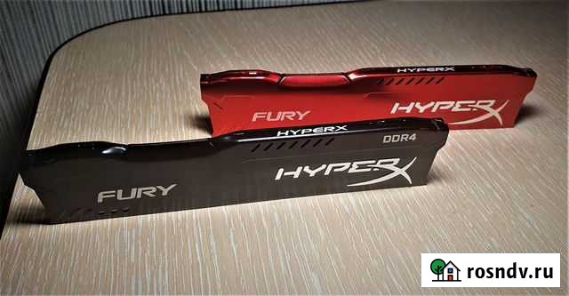 Радиаторы для оперативной памяти HyperX fury.Новые Казань - изображение 1