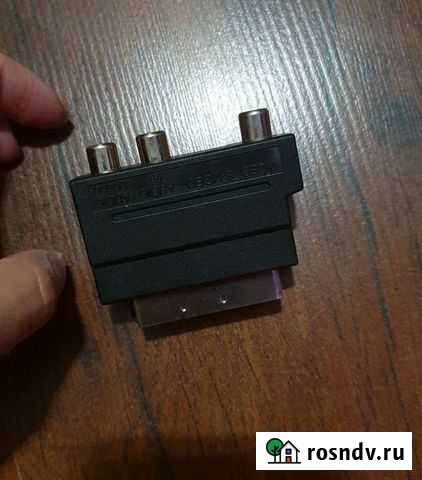 Переходник scart-rca Томск - изображение 1