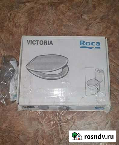 Крышка-сиденье Roca Victoria(Испания) для унитаза Вилючинск - изображение 1