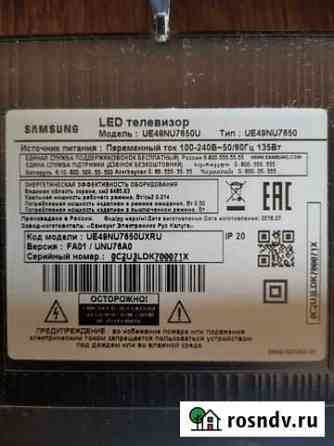 Samsung UE49NU7650U по запчастям Чита