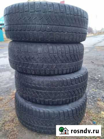 Шины 215 60 16 зимние бу Нижняя Тавда - изображение 1