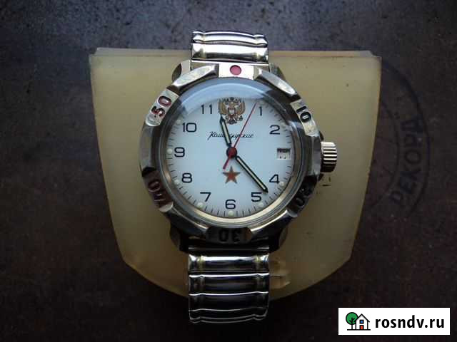 Часы наручные Восток - Командирские. Браслеты Борисоглебск - изображение 1