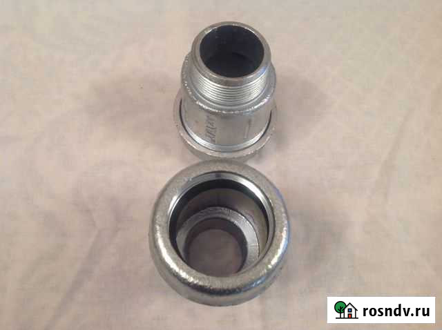 Муфта чугунная обжимная 1.1/2 нр Тверь - изображение 1