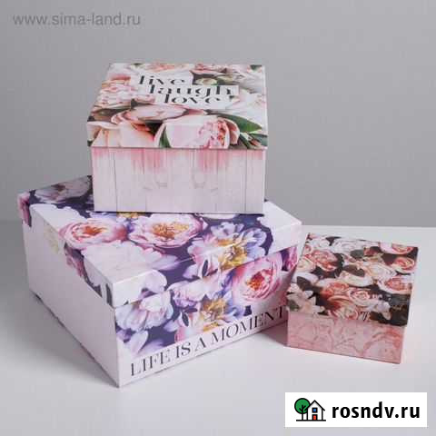 Подарочная коробка Цветочный Р4 Красноярск - изображение 1