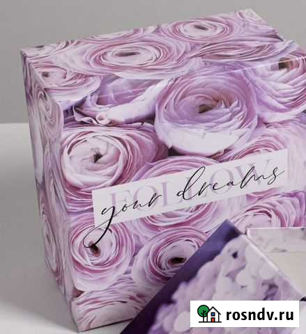 Подарочная коробка Цветочный Р7 Красноярск - изображение 1