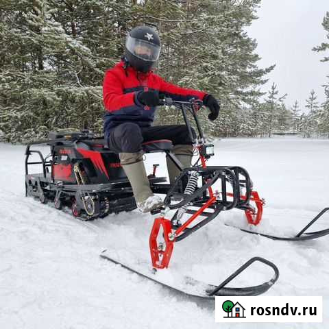 Мотобуксировщик ikudzo С лыжным модулем Костомукша - изображение 1