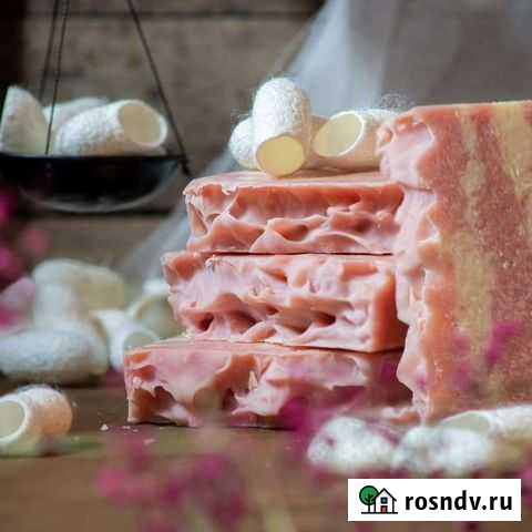 Натуральное мыло с коконами шелкопряда Тамбов - изображение 1