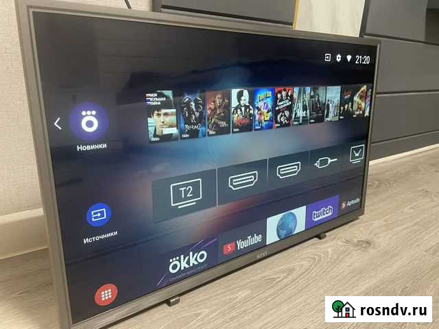 Телевизор kivi 32” smart tv Череповец - изображение 1