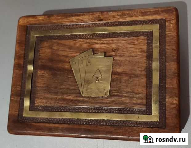 Шкатулка (бокс) для игральных карт Москва - изображение 1