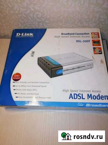 Модем adsl D-Link DSL-300T Тамбов - изображение 1
