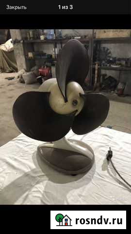 Продам настольный вентилятор СССР 1953 года Череповец - изображение 1