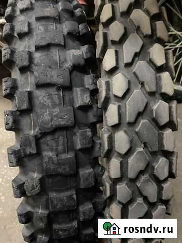 Мотошины 18 100/100 и 21 90/90 Данлоп Абакан - изображение 1