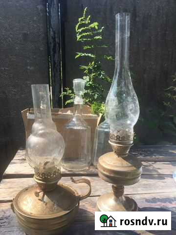 Лампа керосиновая старинная Гатчина - изображение 1