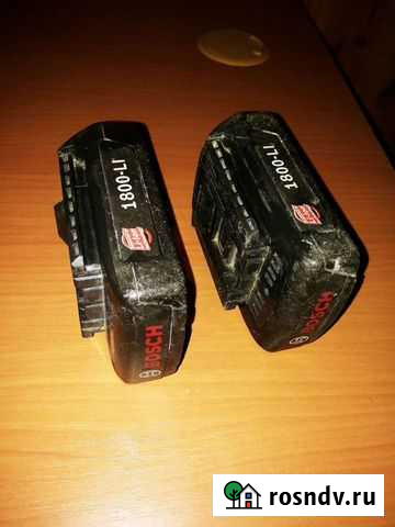 Аккумулятор для шуруповерта bosch Афонино - изображение 1