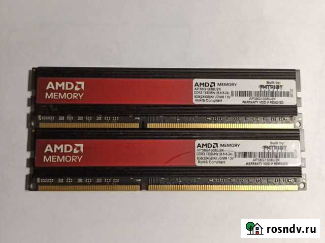Оперативная память ddr3 8 gb Королев - изображение 1