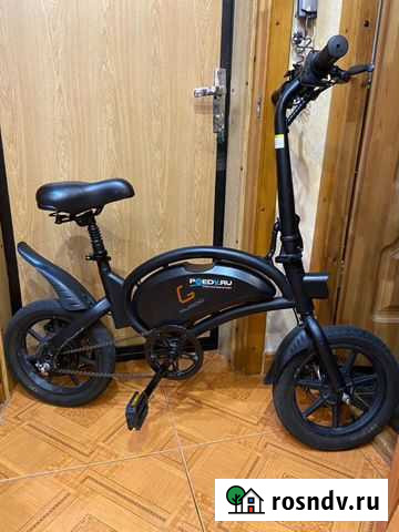 Продается электровелосипед v1 kugoo Резина целая Сочи - изображение 1