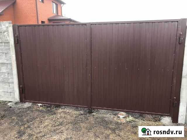 Ворота распашные Белгород - изображение 1