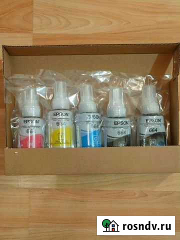 Чернила epson 664 Краснотурьинск - изображение 1