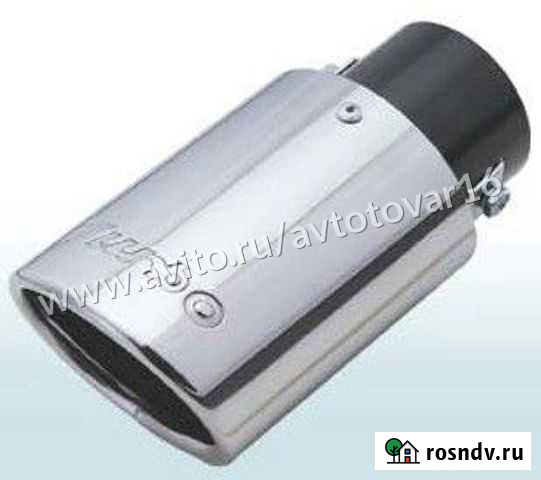 Насадка на глушитель (нержавейка) со скосом Казань - изображение 1