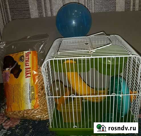 Клетка для джунгарского хомяка Апатиты - изображение 1