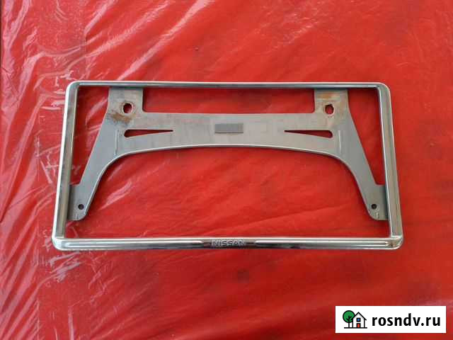 Рамка под квадратный номер Хабаровск - изображение 1