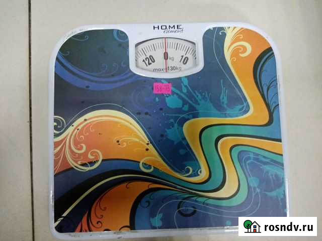 Весы напольные механические Home element Черногорск - изображение 1