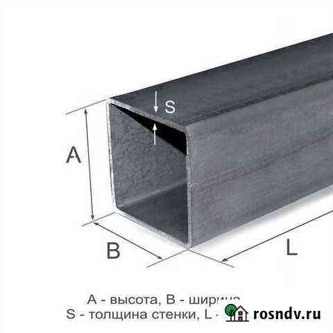 Труба проф. 160х160х8 09Г2С гост 30245-2003 (12000 Ивантеевка