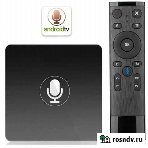 Android TVbox Invin W6 с голосовым управлением Курск - изображение 1