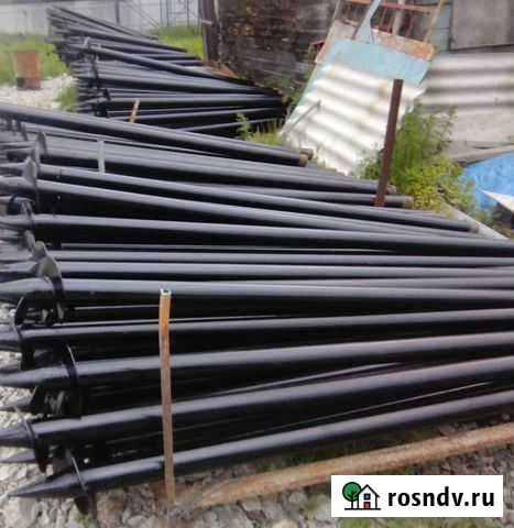 Винтовые сваи под ключ с установкой монтаж Бердск - изображение 1