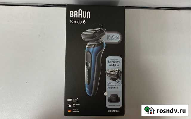 Пе23к1 - Электрическая бритва Braun series 6 Тюмень - изображение 1