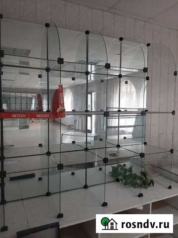 Стеклянная куб ветрина, стеллажи Рассказово - изображение 1